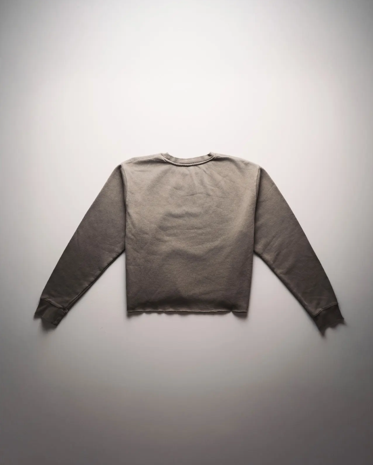 CROPPED CREW - STONE